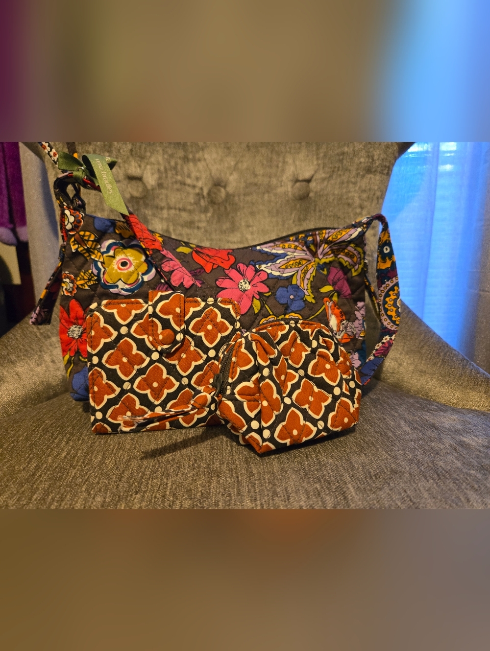 Vera Bradley Roxbury Shoulder Bag💐💙